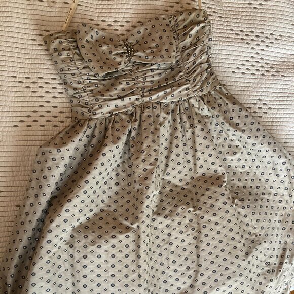 Nanette Lepore Pave Diamond Strapless Blair Waldorf Must Pie Gossip Girl size 10 - Picture 1 of 3